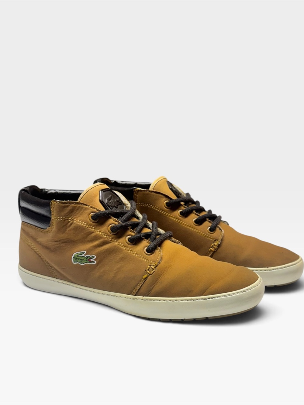 Lactose Men Ampthill Terra Put 3 Fleece Shoes 9 Preppy Ivy League Alligator Logo